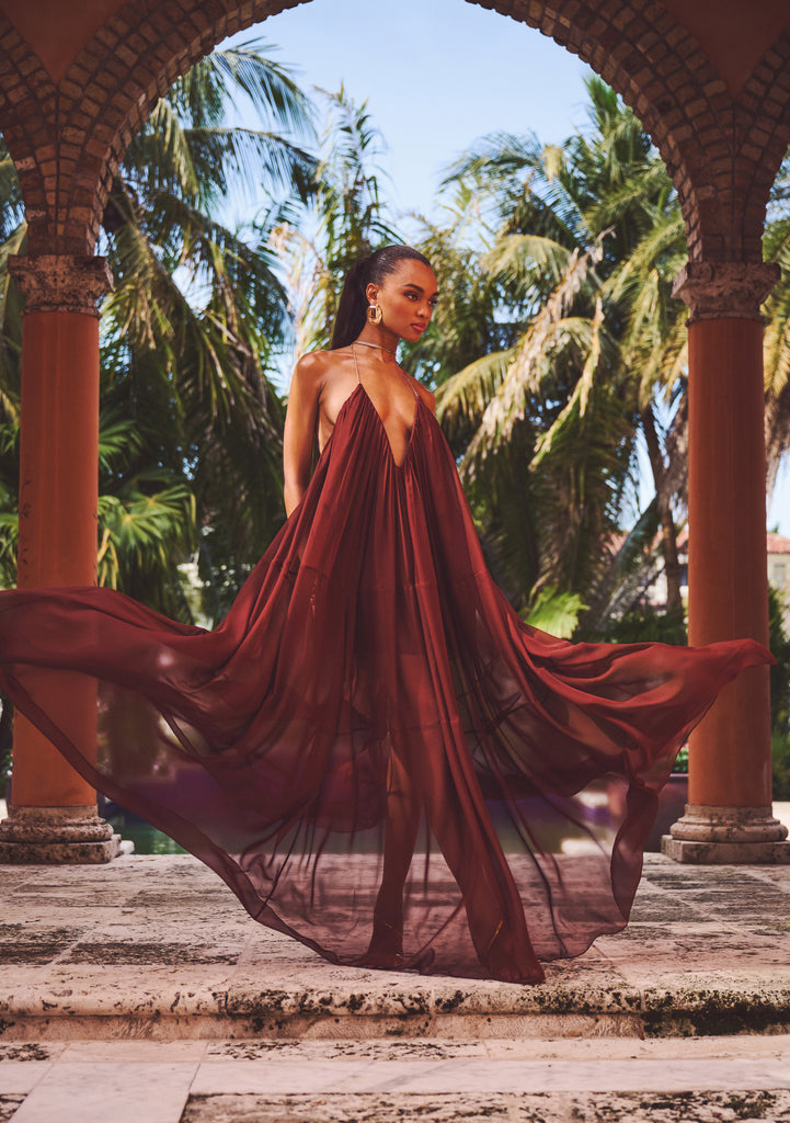 Arlet Chiffon Dress – Retrofete