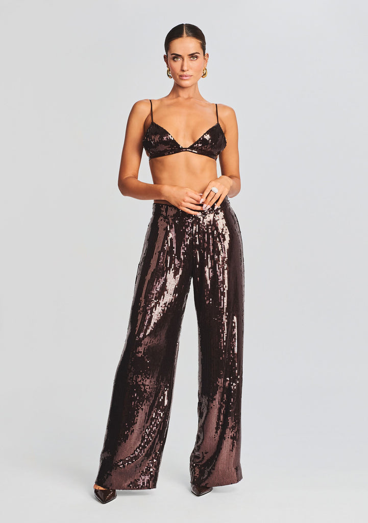 Libra Sequin Bralette Retrofete Libra Sequin Bralette Retrofete