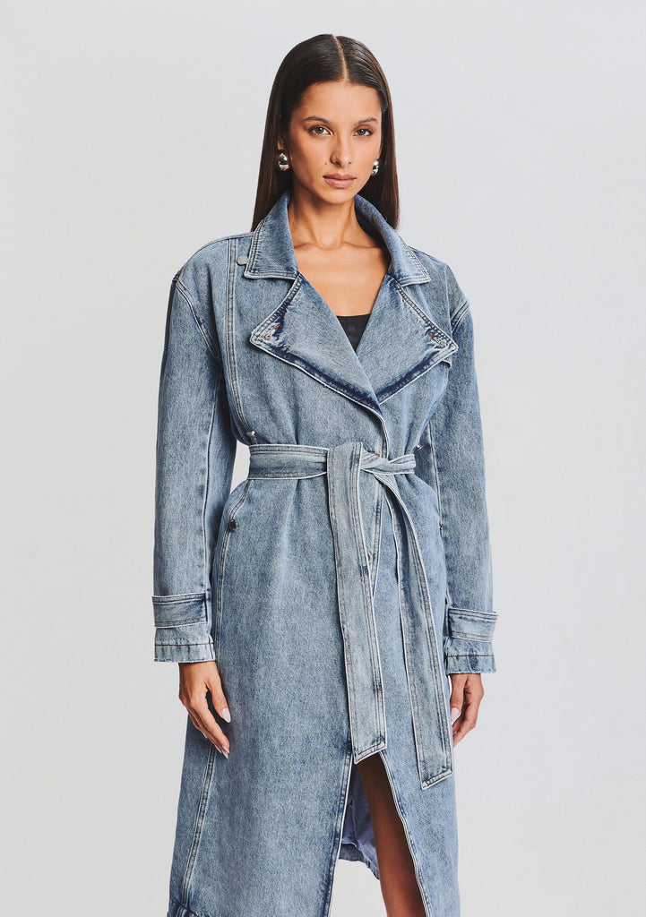 ジャケット・アウター Steven Alan D/CLT REVERSE SEAM WRAP COAT Steven Alan（スティーブンアラン）の「＜Steven Alan＞ WL