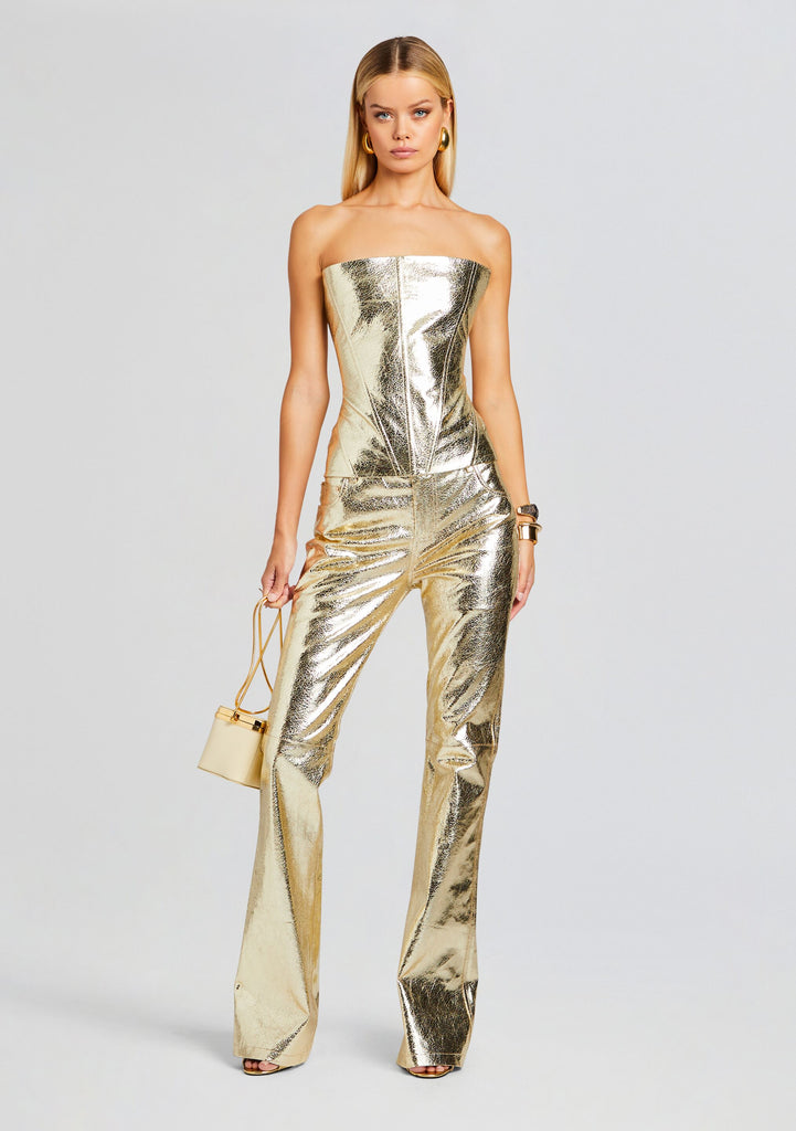Jenesis Leather Top – Retrofete
