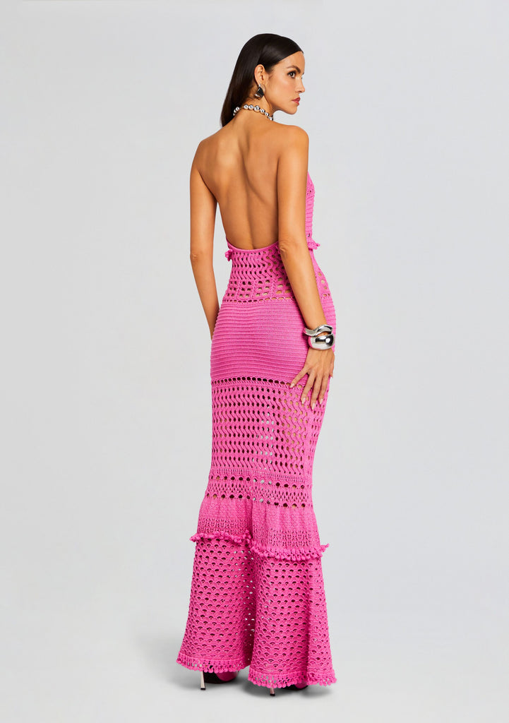 Mesa Knit Crochet Dress – Retrofete
