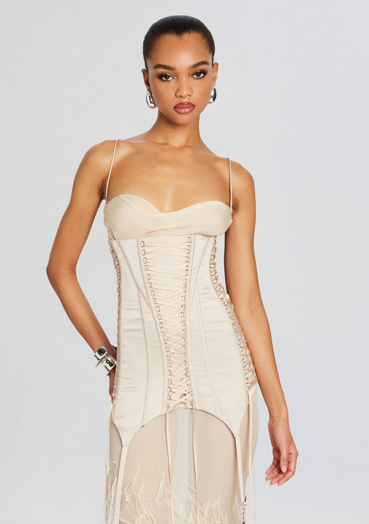 retrofete corset dress Laken Corset