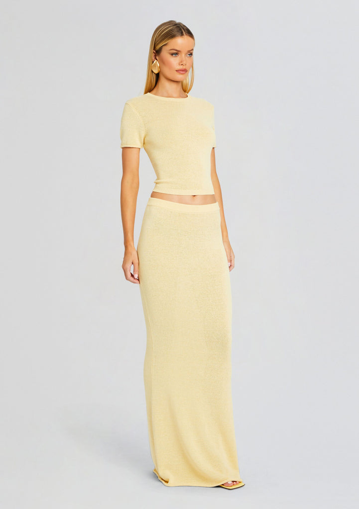 Ganguro Knit Skirt (AWAW240077-BLUE)