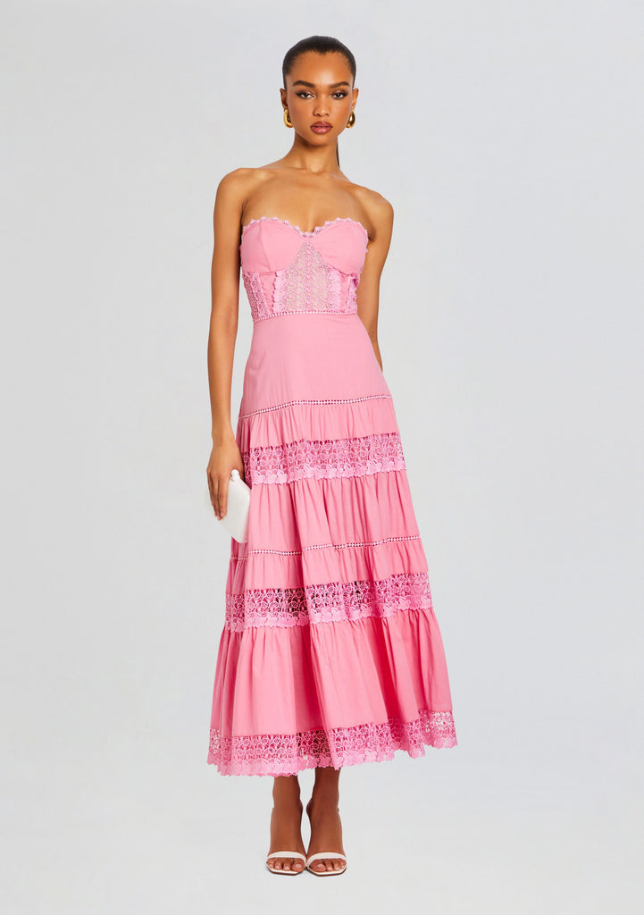 ワンピース Montecristo Long Dress rose M Ecommerce_Crop-24-03-