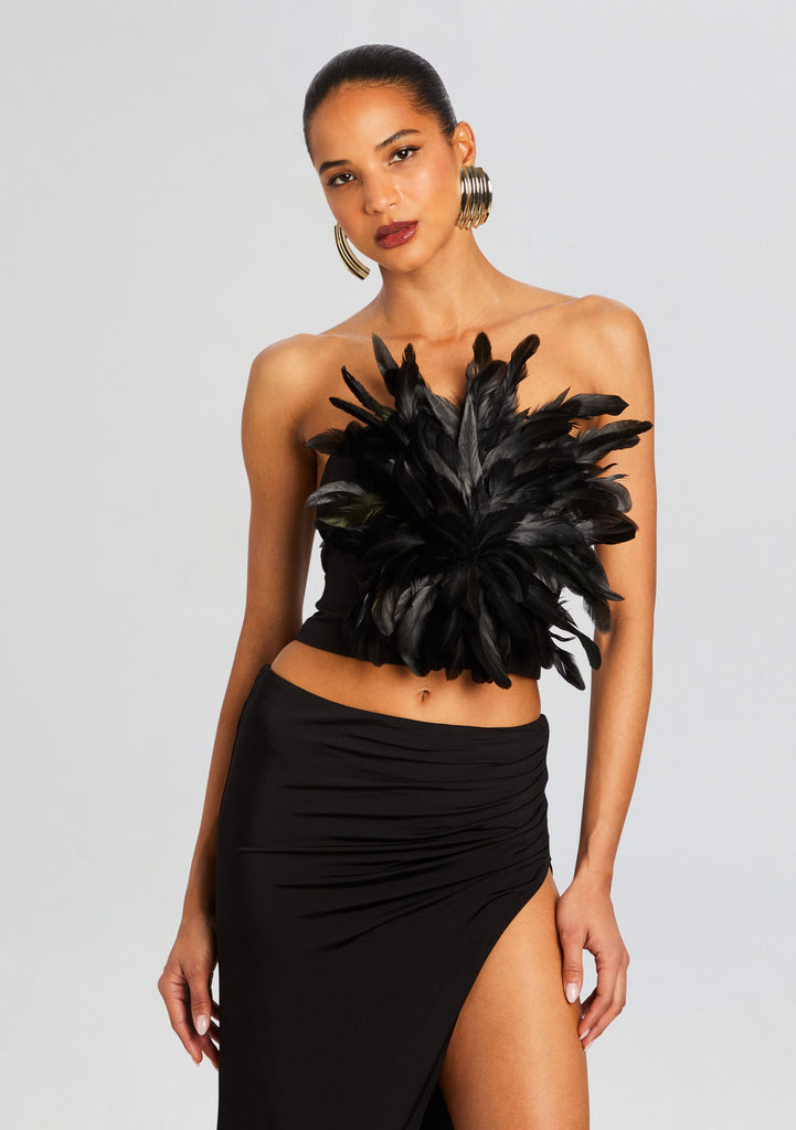 Nicki Feather Top – Retrofete