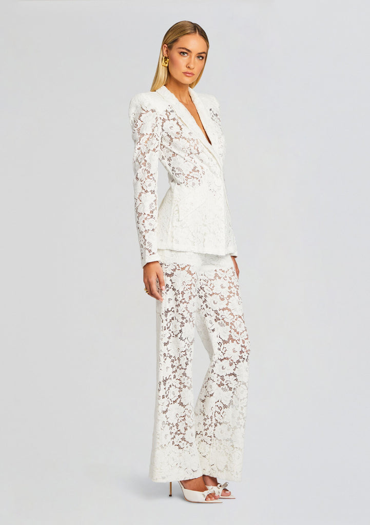 LACE FITTED BLAZER