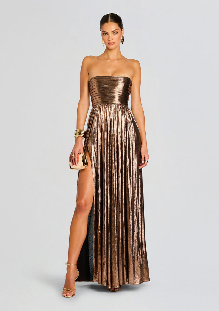 Retrofte Iris Dress | Bronze/Metallic | Size XXS | Shopbop Retrofte Iris Dress | Bronze/Metallic | Size XXS | Shopbop
