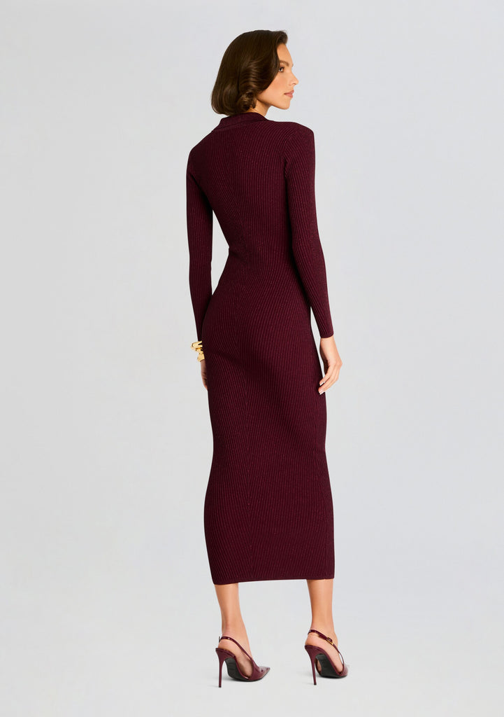 retrofete knit dress Kennedi Metallic Knit Dress  Retrofete