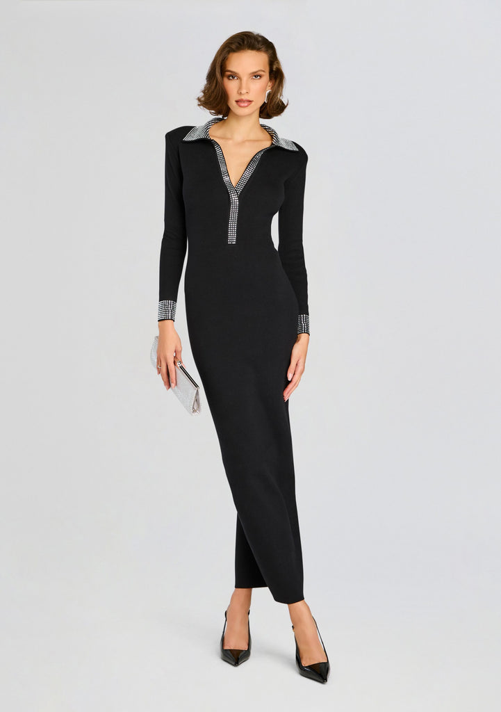 knit tube dress Tube Knit Maxi Dress main image 1