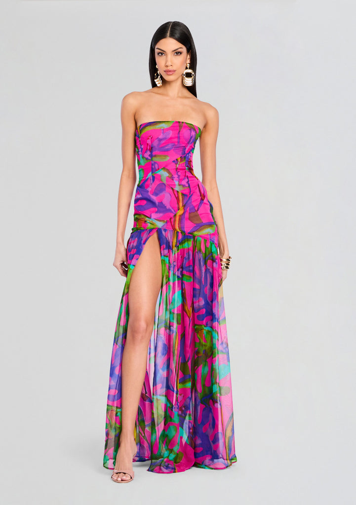 Nicole Silk Chiffon Dress Retrofete Nicole Silk Chiffon Dress Retrofete