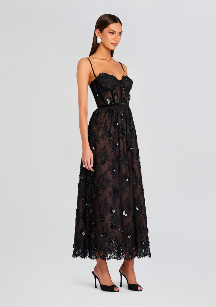 retrofete aino lace dress retrofete Aino Lace Dress in Ice Blue