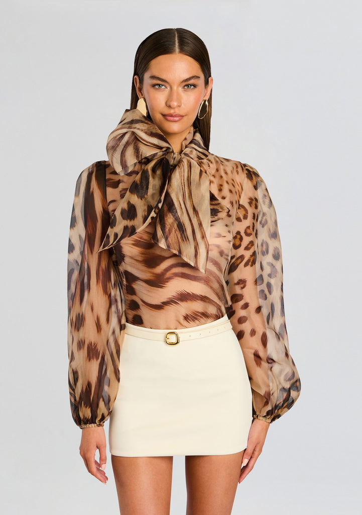 Blouse en soie Perrine