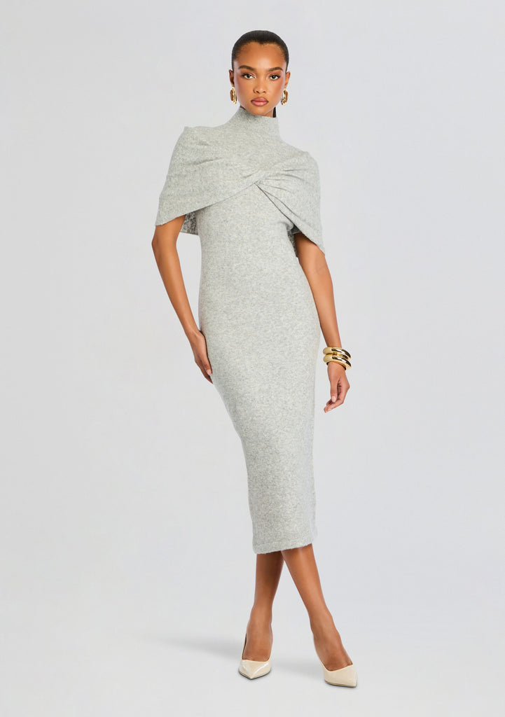 SEROYA Wisteria Gown in Grey