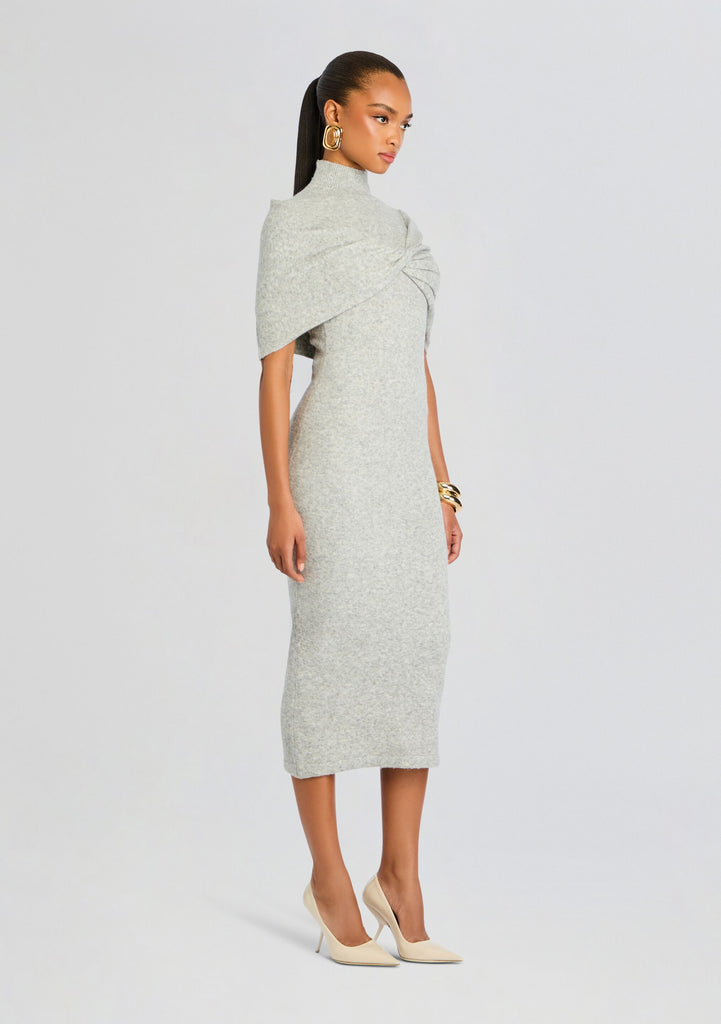 light grey sweater dress Wisteria Knit Midi or chilly sunset strolls Color:SAGE MULTI Chance Homecoming Dresses 2020 Winter
