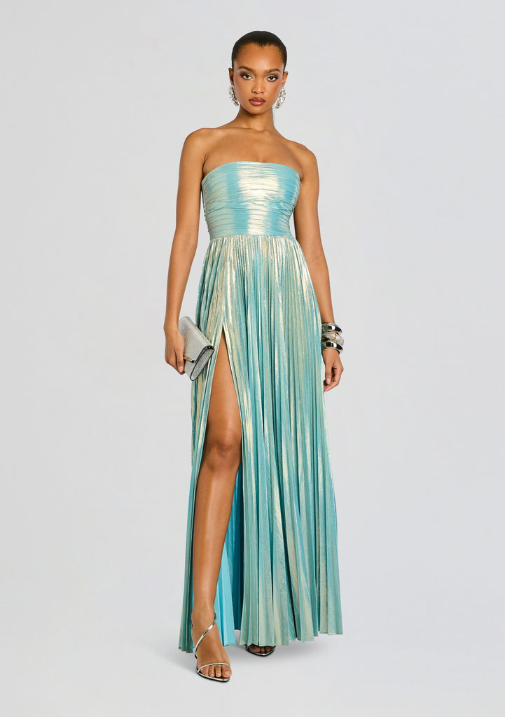 retrofete Sevyn Dress in Baby Blue