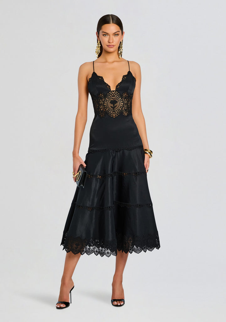 retrofete Leilani Dress in Black