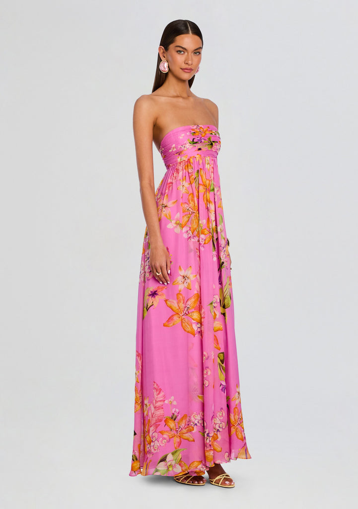 retrofete pink dress Rosa Corset is unlined Sale - Dresses Tagged