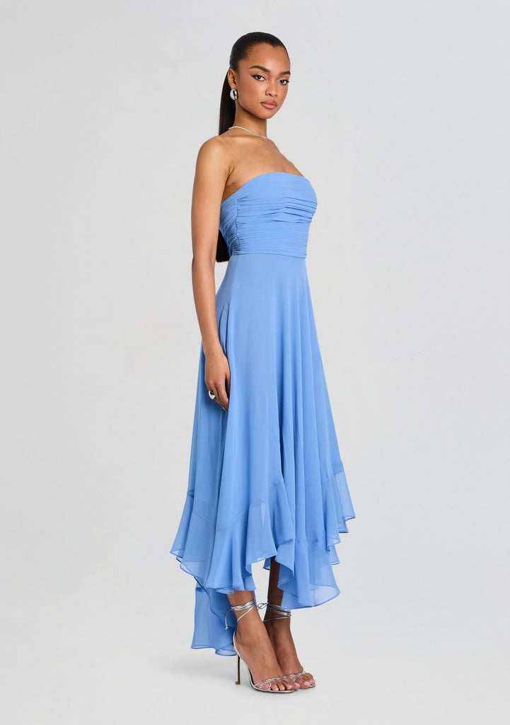 Louisa Chiffon Dress – Retrofete