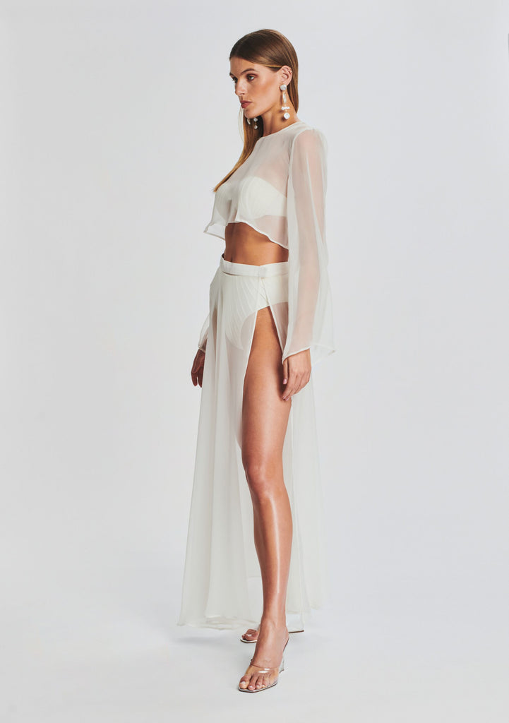 Alaia Long Slit Skirt – Retrofete