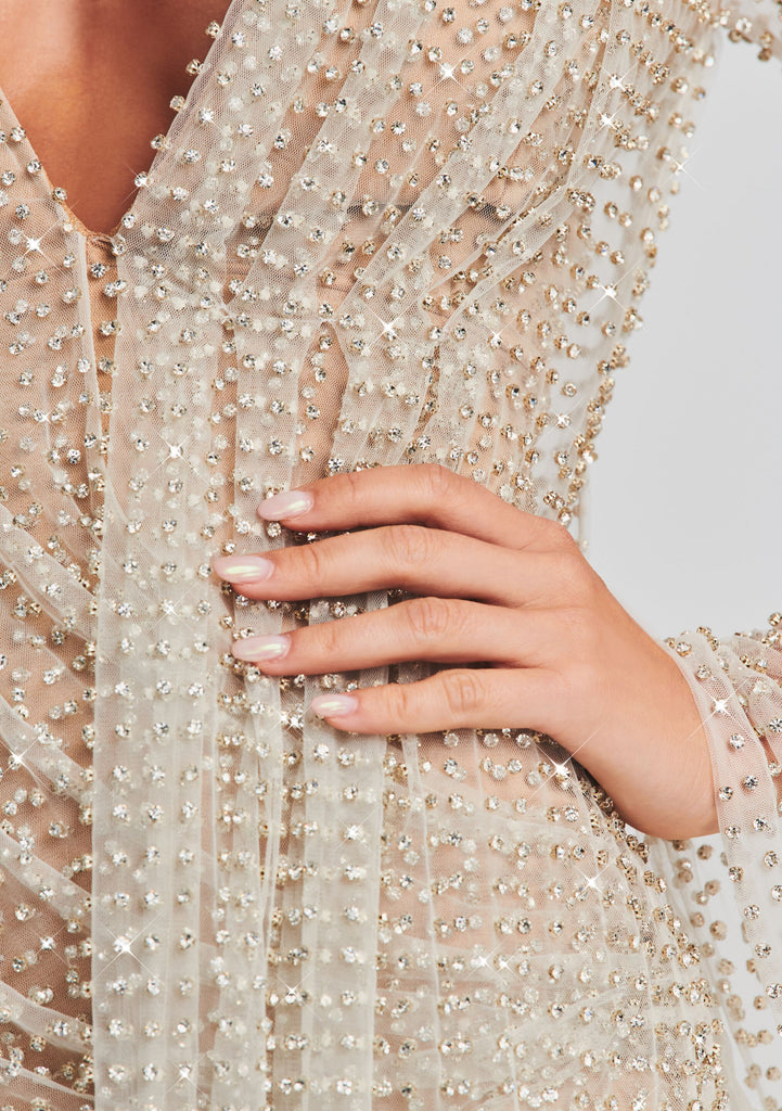 opal beaded mini dress Opal Mini Dress