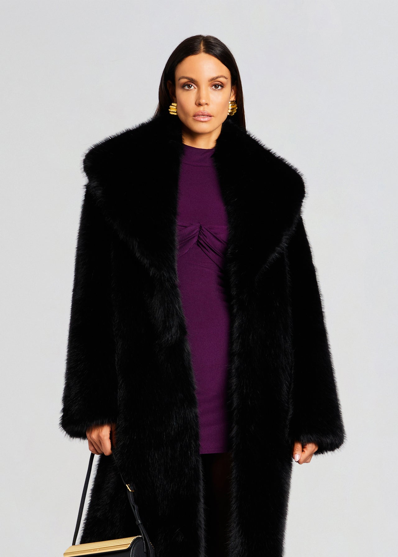 Averie Faux Fur Coat Retrofete Averie Faux Fur Coat Retrofete