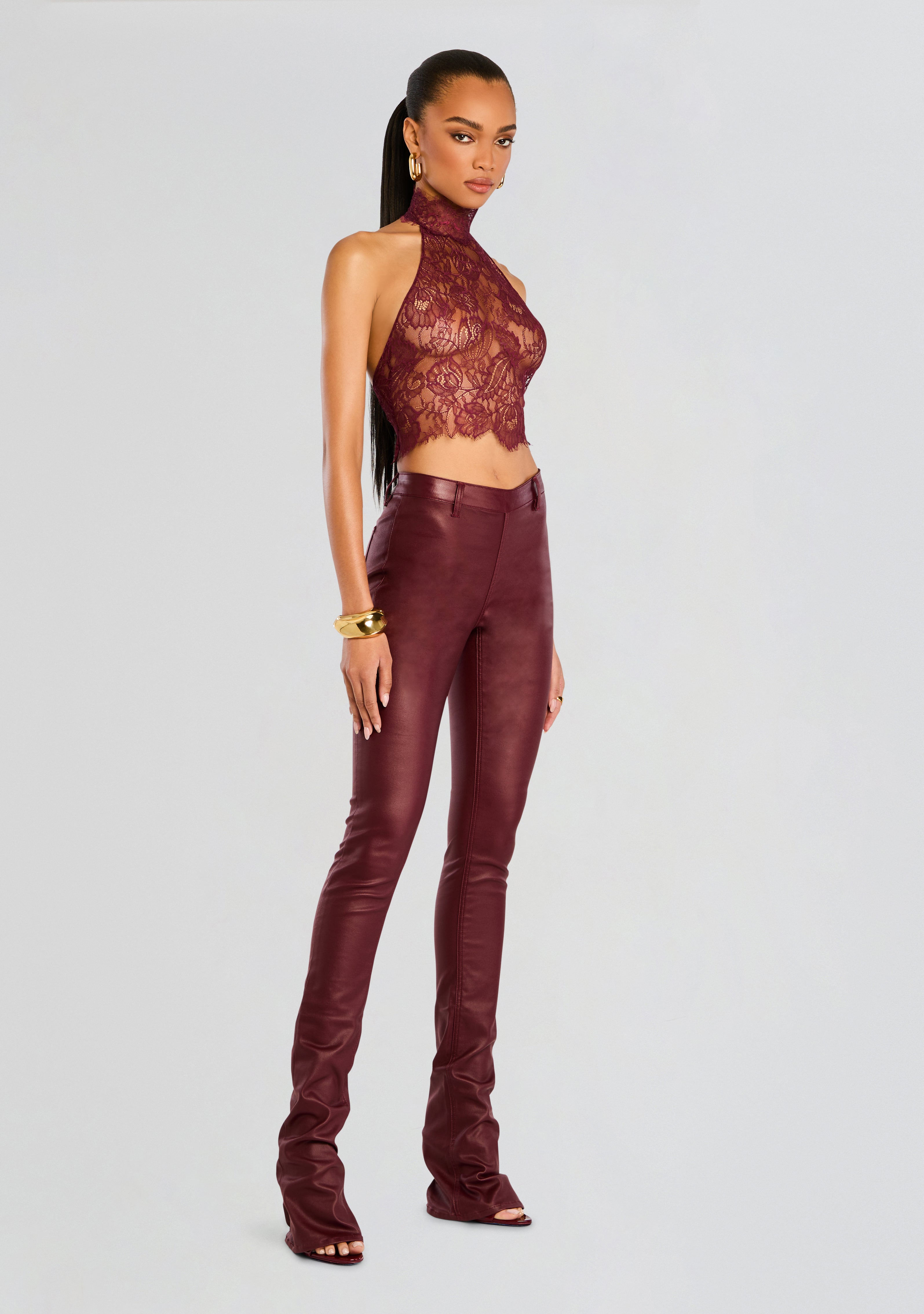 Violet Lace Top – Retrofete