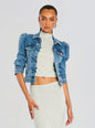 Mauve Denim Jacket