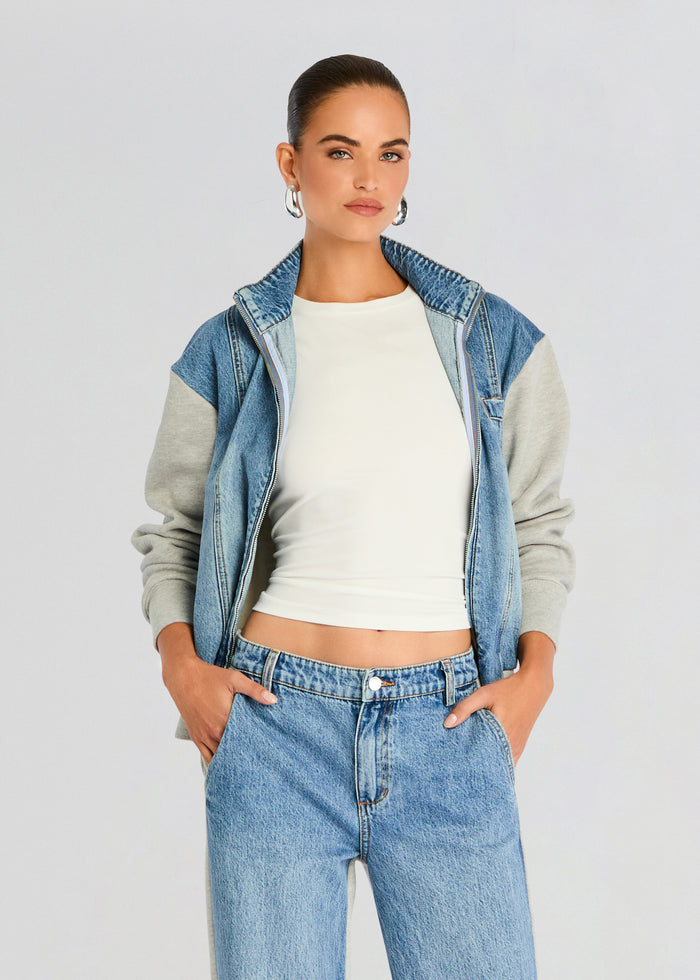 Page Terry Denim Jacket