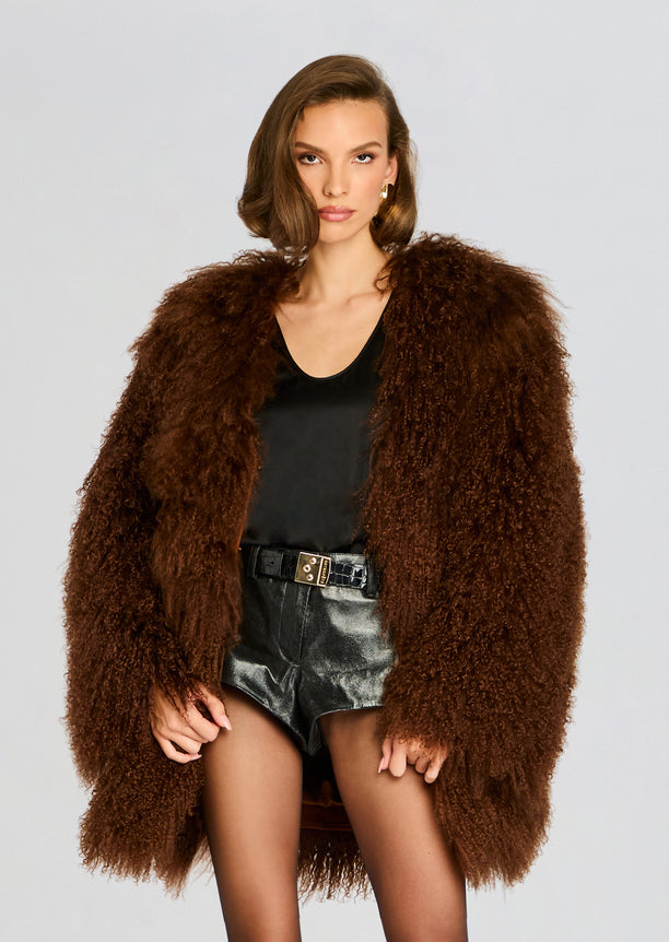 Jewel Fur Jacket