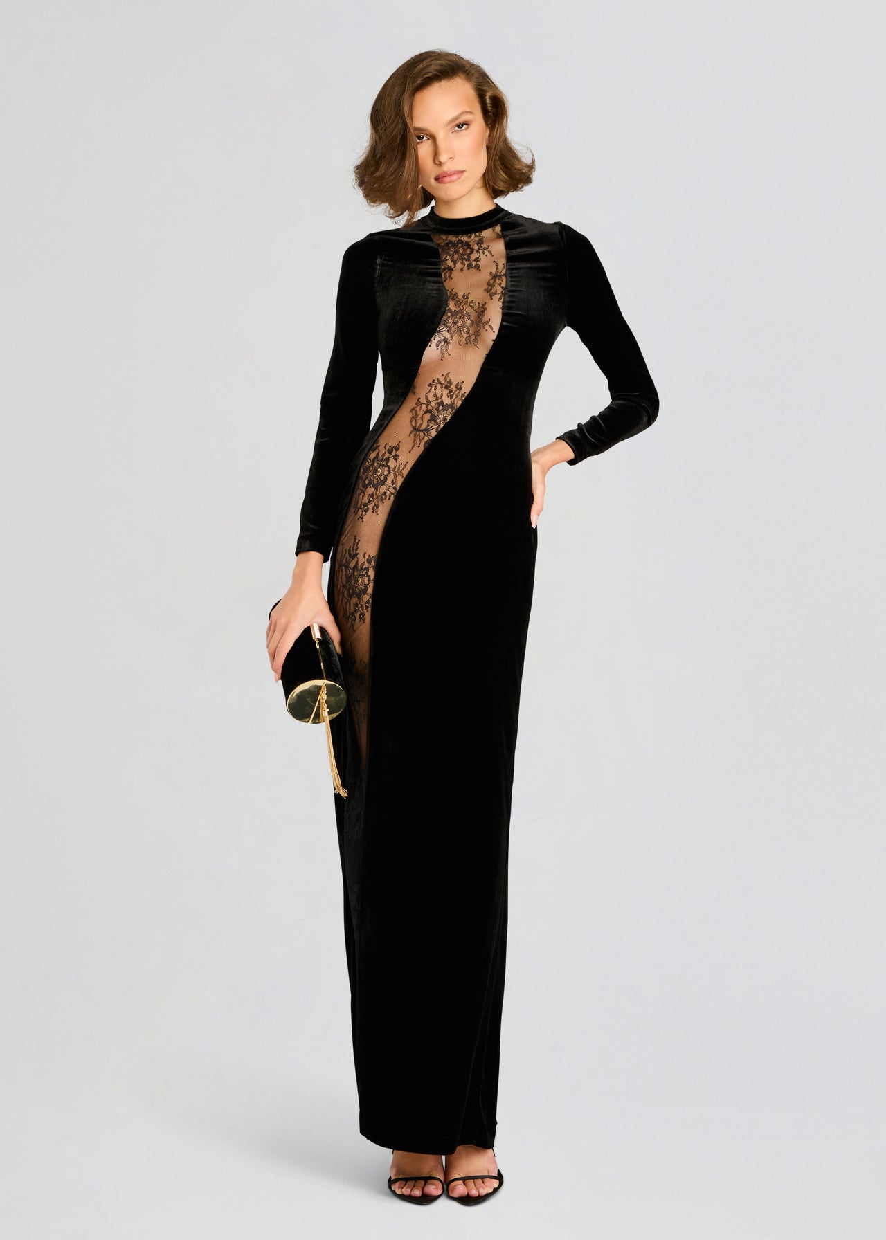 Donatella Velvet Dress – Retrofete