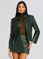 Asha Faux Leather Jacket