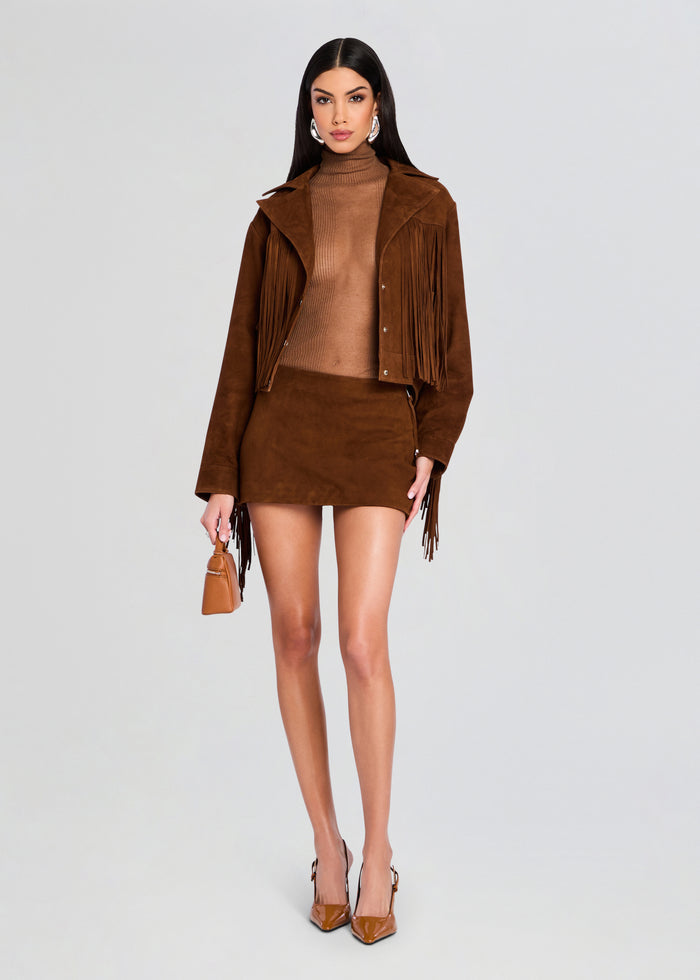 Vonda Suede Jacket