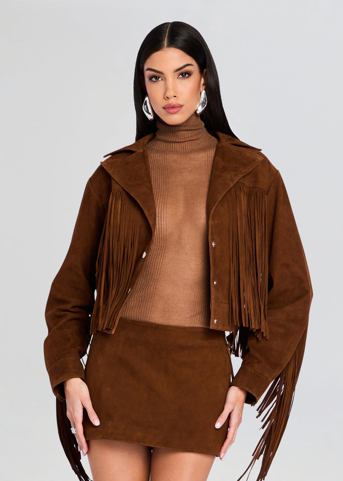 Vonda Suede Jacket