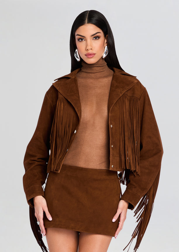 Vonda Suede Jacket