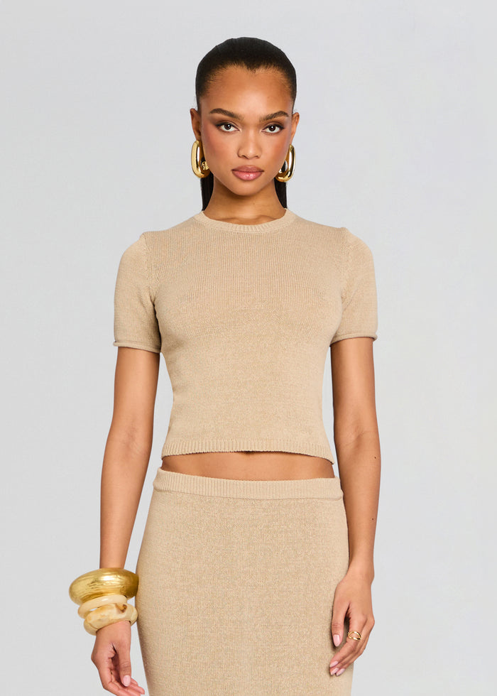 Clare Knit Baby Tee
