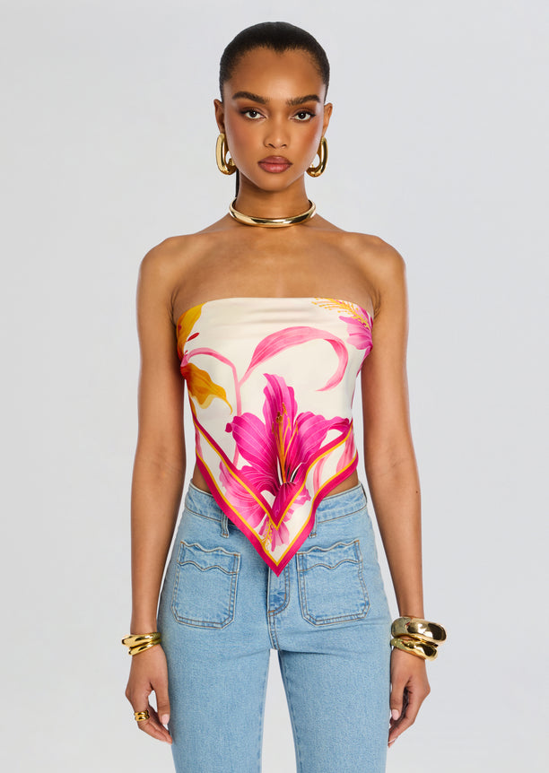 Alivia Silk Top