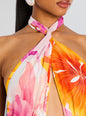 Ina Silk Chiffon Dress
