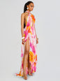 Ina Silk Chiffon Dress