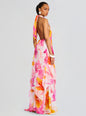 Ina Silk Chiffon Dress