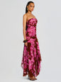 Teryn Silk Chiffon Dress