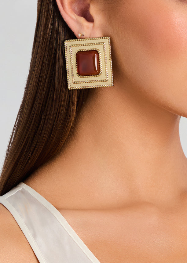 Umbriana Gemstone Earrings