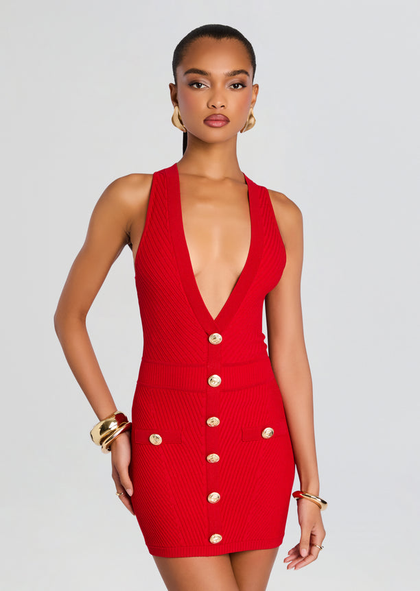 Ellison Rib Knit Dress