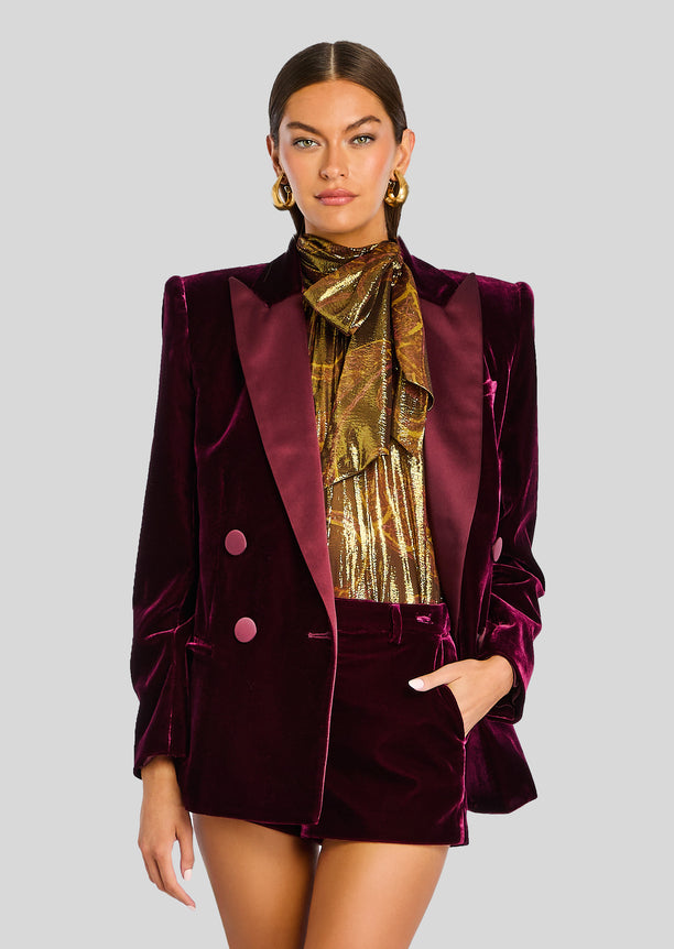 Reffie Velvet Blazer