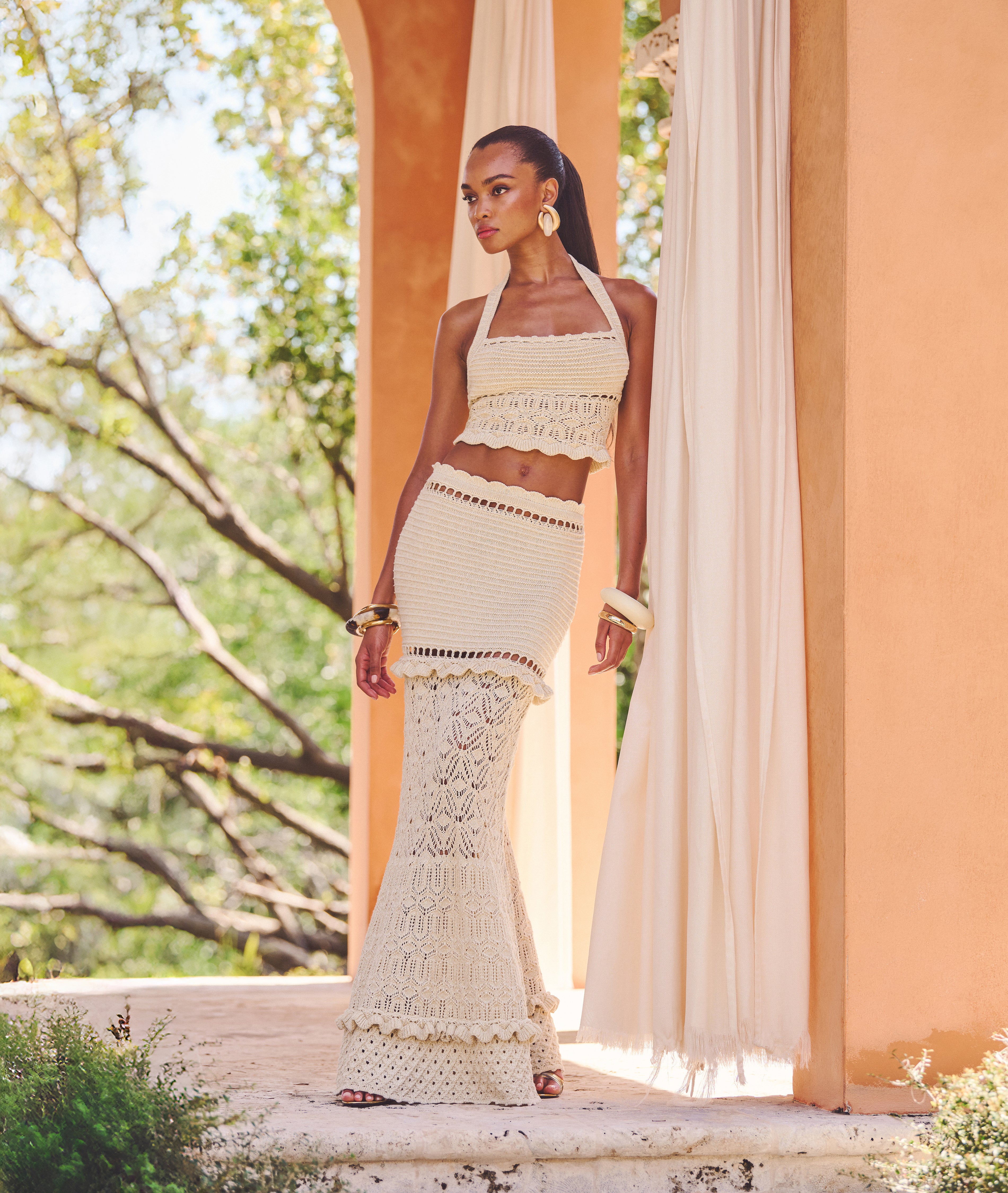 Magdalena Crochet Skirt – Retrofete