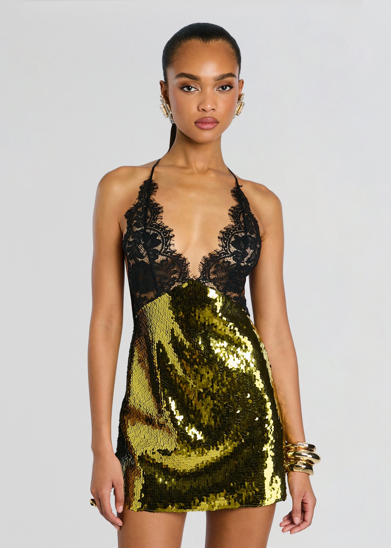 Edda Lace Embellished Dress Retrofete Edda Lace Embellished Dress Retrofete