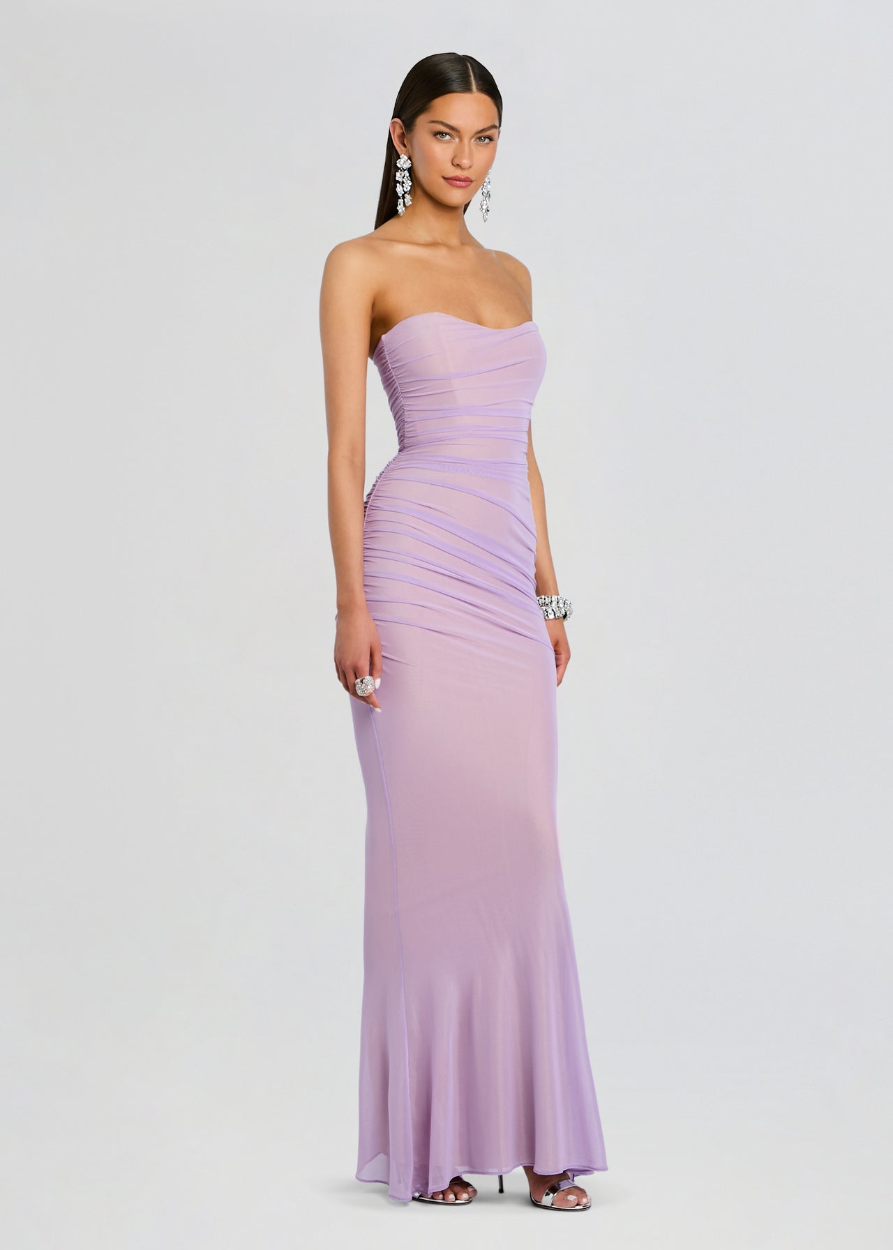 quintessa mesh dress retroféte Women's Quintessa Mesh Dress - Purple