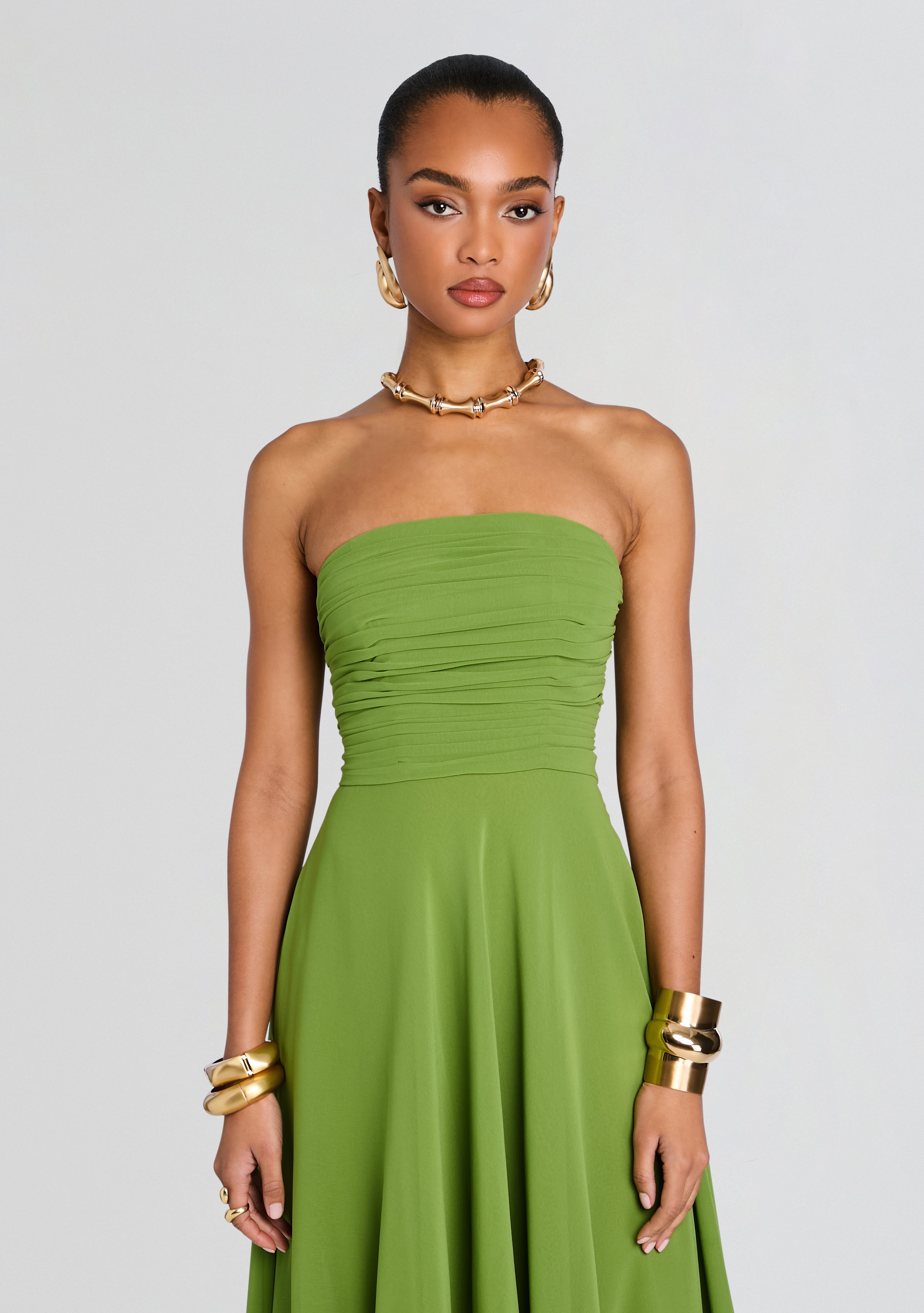 Louisa Chiffon Dress – Retrofete
