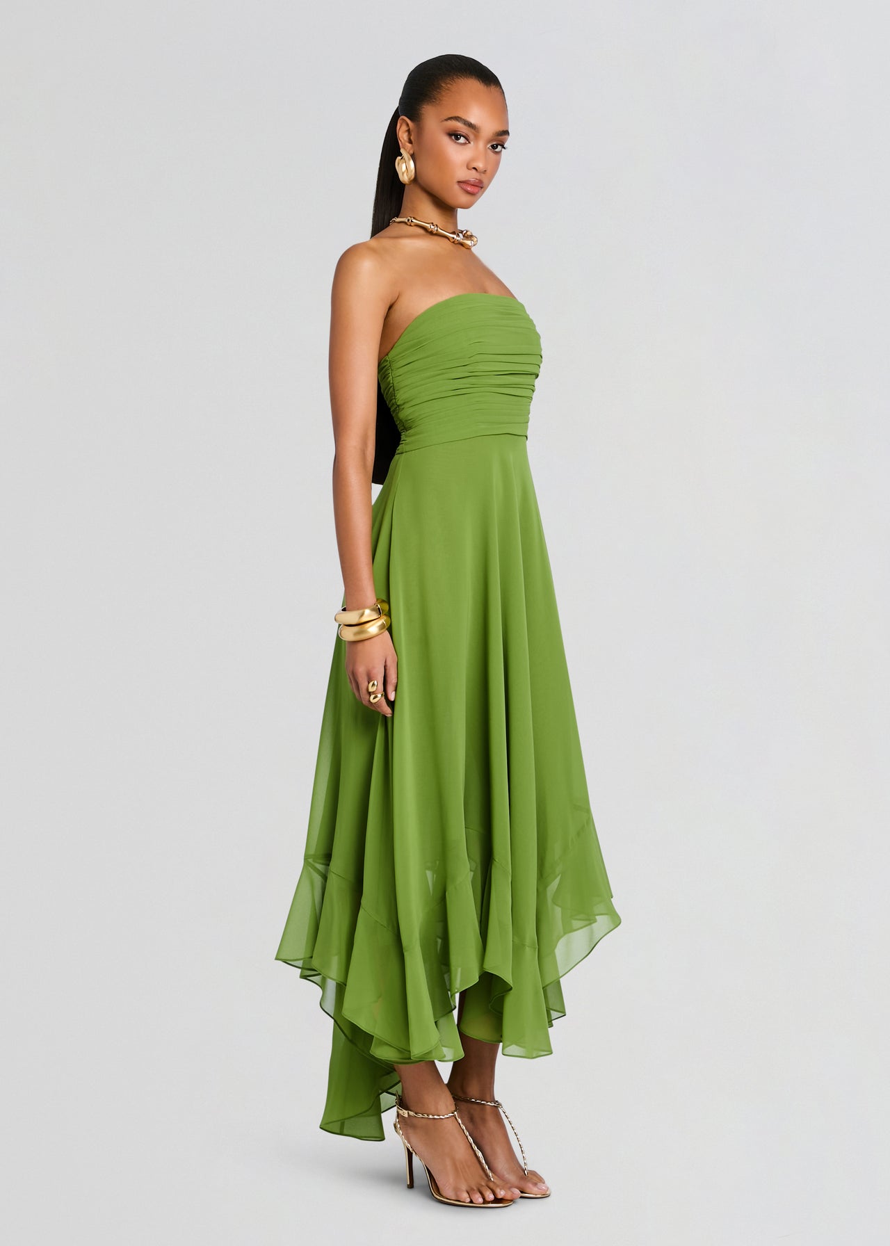 Louisa Chiffon Dress Retrofete Louisa Chiffon Dress Retrofete
