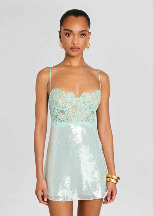 Alixandra Sequin Dress