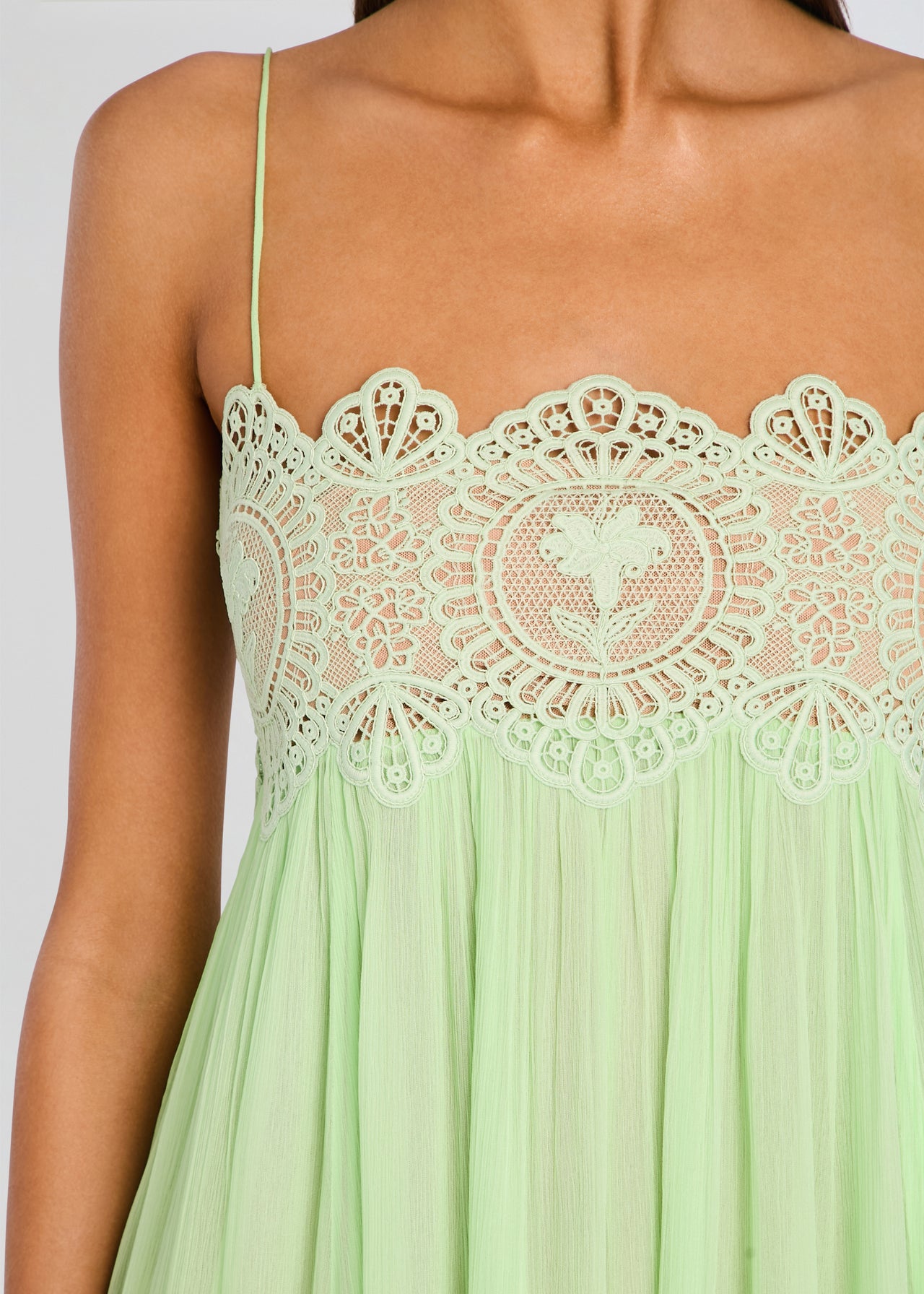 Retrofete Gypsy Dress in Green - size S Retrofete Gypsy Dress in Green - size S